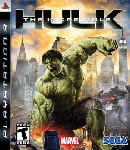 The Incredible Hulk by SEGA for PlayStation 3, Action & Adventure, Parental Controls, Video Game