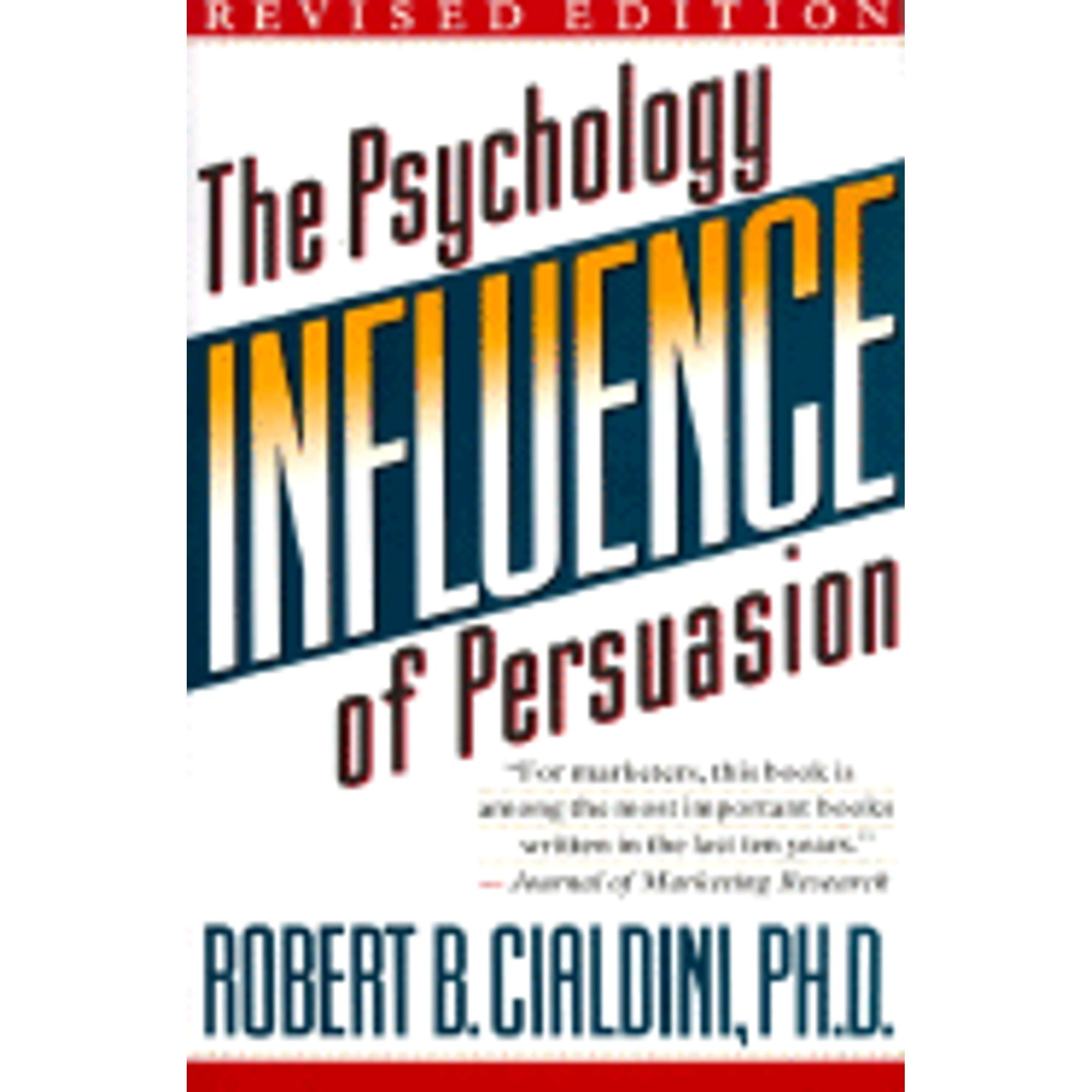 Pre-Owned Influence (Rev): The Psychology of Persuasion (Paperback  9780688128166) by Robert B Cialdini 