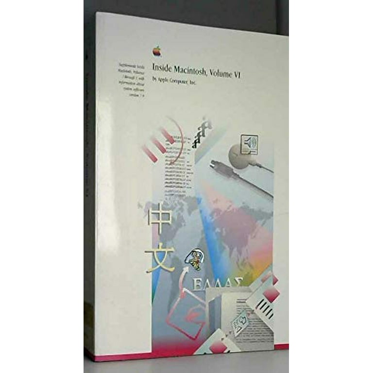Pre-Owned Inside Macintosh, Vol. 6 Paperback 0201577550 ...
