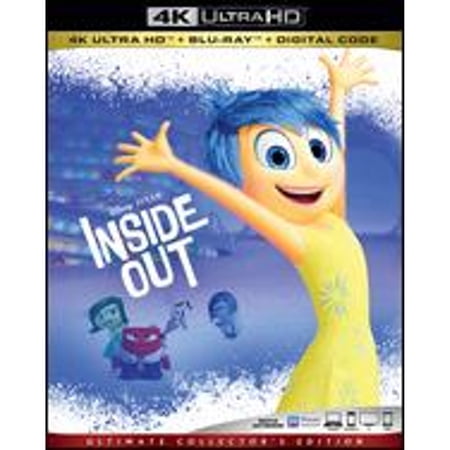 Pre-Owned Inside Out [4K Ultra HD Blu-ray/Blu-ray] (Blu-Ray 0786936864823) directed by Pete Docter