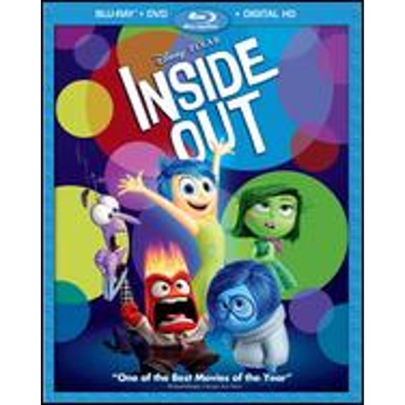 Pre-Owned Inside Out [Blu-ray/DVD] (Blu-Ray 0786936846959) directed by Pete Docter