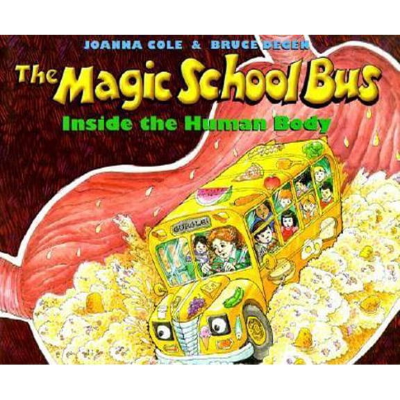 The Magic School Bus Inside the Human Body Children's book by Joanna Cole Hardcover English