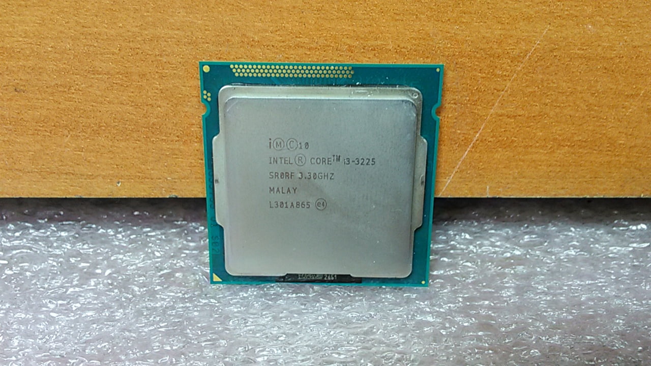 Pre-Owned Intel Core i3-3225 LGA 1155/Socket H2 3.3GHz CPU SR0RF (Good ...