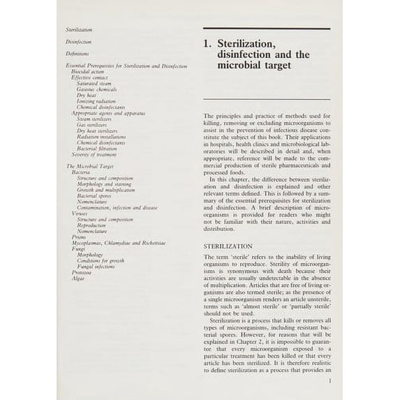 Pre-Owned Introduction to Sterilization, Disinfection and Infection Control 9780443042867
