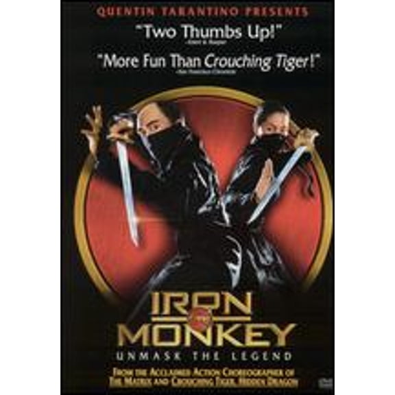 Pre-Owned Iron Monkey, by Yuen Woo Ping, DVD, Action Martial Arts, PG-13, Cantonese