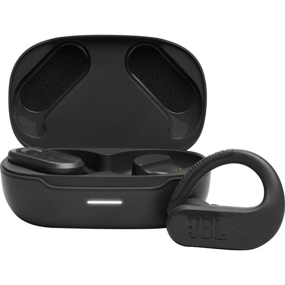 Restored JBL Endurance Peak 3 Dust and Waterproof True Wireless Active Earbuds - Black (Refurbished)