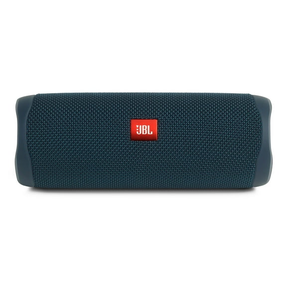 Restored JBL Flip 5 Blue Portable Bluetooth Speaker (Refurbished)
