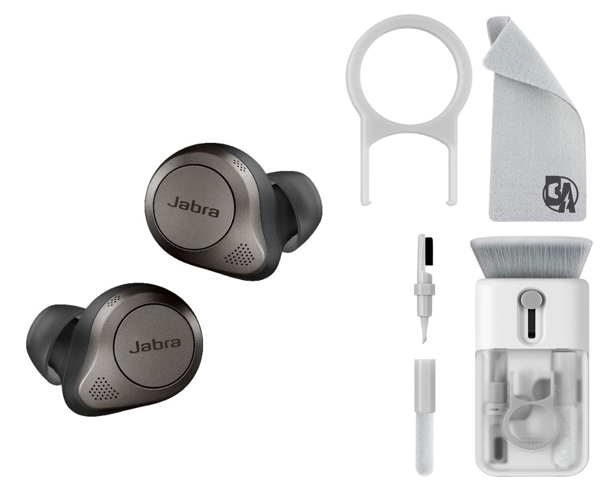 Jabra Elite 5 True Wireless Earbuds, Titanium Black, Refurbished