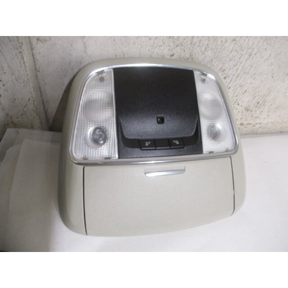 Pre-Owned Jeep Grand Cherokee Overhead Roof Console w/Lights OEM LKQ - Verify Specific Vehicle Fitment In Description - (Good)