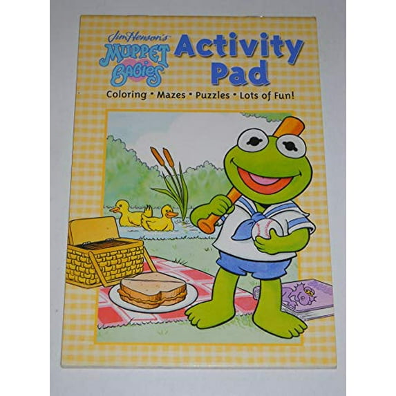 Pre-Owned Jim Henson's Muppet Babies Activity Pad (Coloring, Mazes, Puzzles) Paperback
