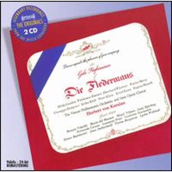 Pre-Owned Johann Strauss: Die Fledermaus (CD 0028947583196) by Birgit Nilsson (vocals), Eberhard Wächter (vocals), Erich Kunz (vocals), Erika Köth (vocals), Ettore Bastianini (vocals);...