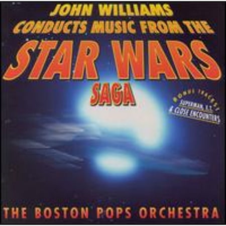 Pre-Owned John Williams Conducts Music from the Star Wars Saga (CD 0028943205023) by John Williams & Boston Pops Orchestra