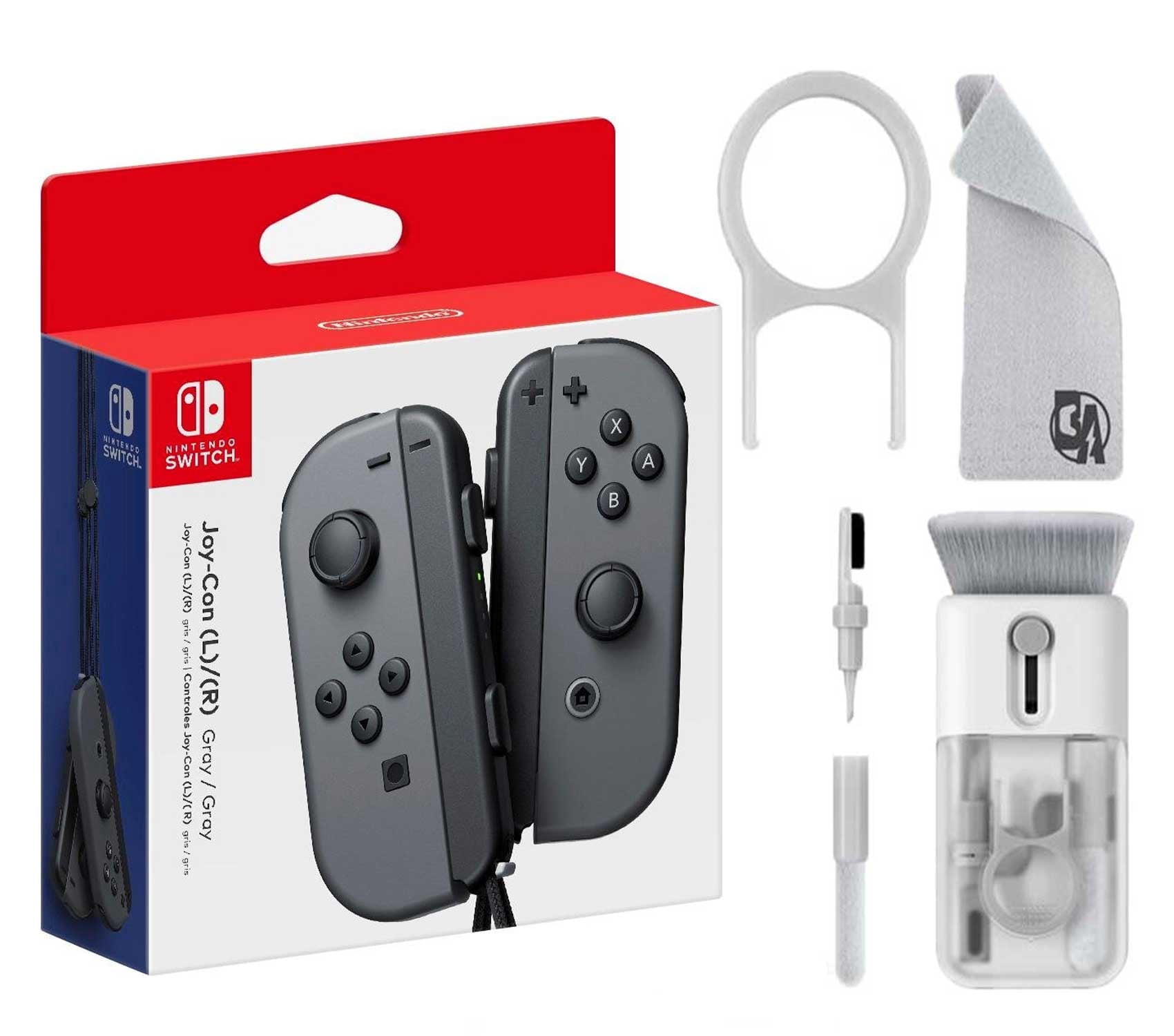 任天堂 Nintendo Switch Joy-Con(L)/(R) グレー HAC-S-KAAAA 1円
