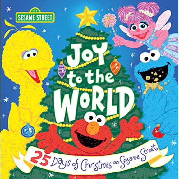 Pre-Owned Pre-Owned Joy to the World: 25 Days of Christmas on Sesame Street (Sesame Street Scribbles) Paperback