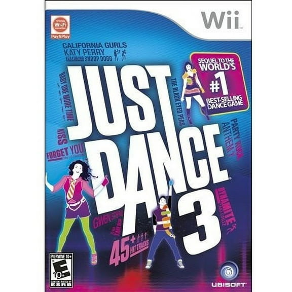 Just Dance 3 For Wii Music With Manual And Case