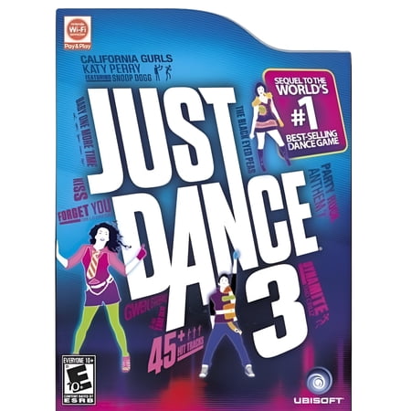 Pre-Owned Just Dance 3 - Wii Music with Manual And Case Video Game