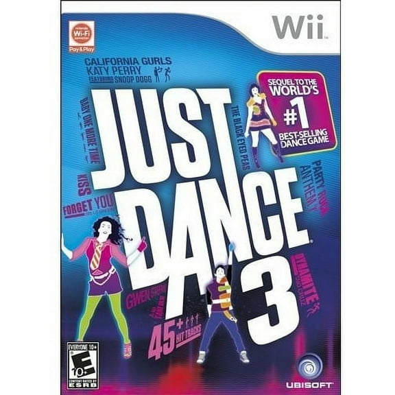 Just Dance 3 For Wii Music With Manual And Case