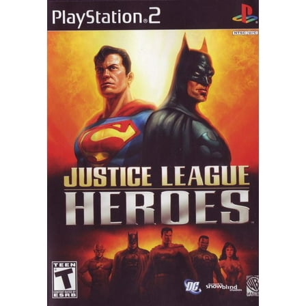 Restored Justice League Heroes - PS2 (Refurbished)