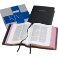 PreOwned KJV Concord Wide Margin Reference Bible, Black Edgelined