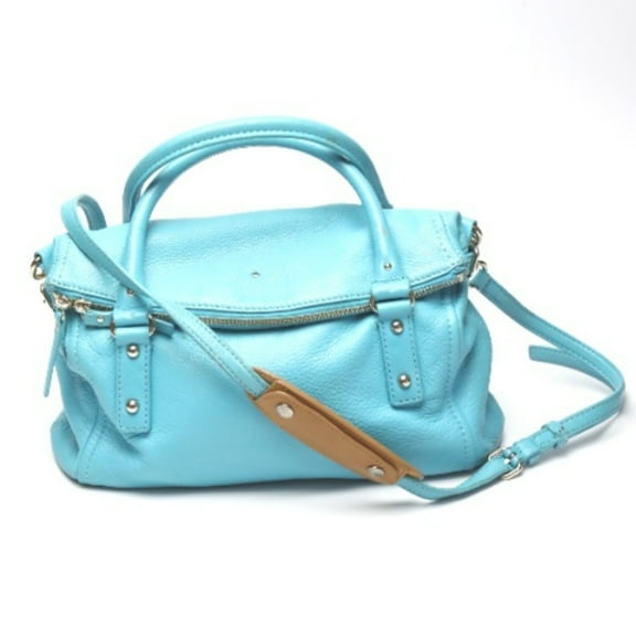 Pre-Owned Kate Spade 2WAY Shoulder Bag Handbag Sky Blue (Fair)