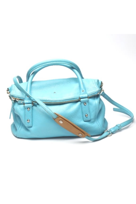 Pre-Owned Kate Spade 2WAY Shoulder Bag Handbag Sky Blue (Fair)