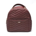 thumbnail image 1 of Pre-Owned Kate Spade Backpack Quilted Bordeaux Backpack/Daypack (Good), 1 of 9