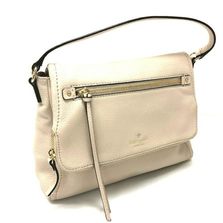 Pre-Owned Kate Spade PXRU6223 Crossbody Bag 2WAY Hand Bag Shoulder Bag Light Beige (Good)