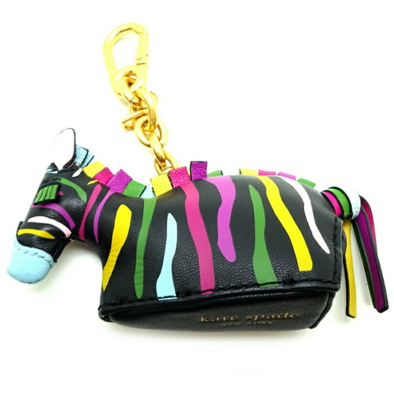 Pre-Owned Kate Spade Ziggy Zebra Embellished Bag Charm