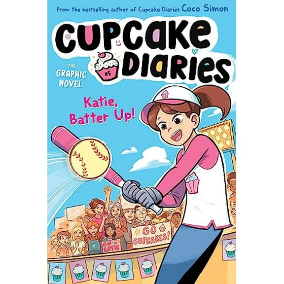 Pre-Owned Katie, Batter Up! the Graphic Novel: 5 (Cupcake Diaries: The Graphic Novel) Paperback