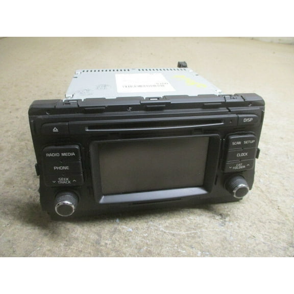 Pre-Owned Kia Optima Single Disc CD Player Radio Stereo OEM LKQ - Verify Specific Vehicle Fitment In Description - (Good)