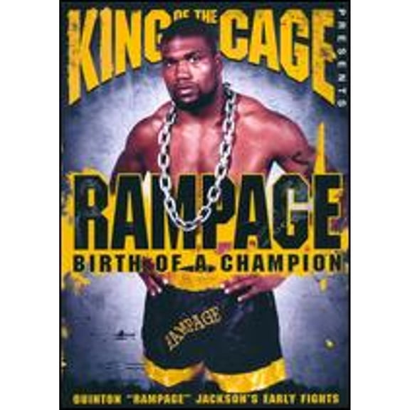 Pre-Owned King of the Cage: Rampage - Birth of a Champion (DVD 0787364796991)