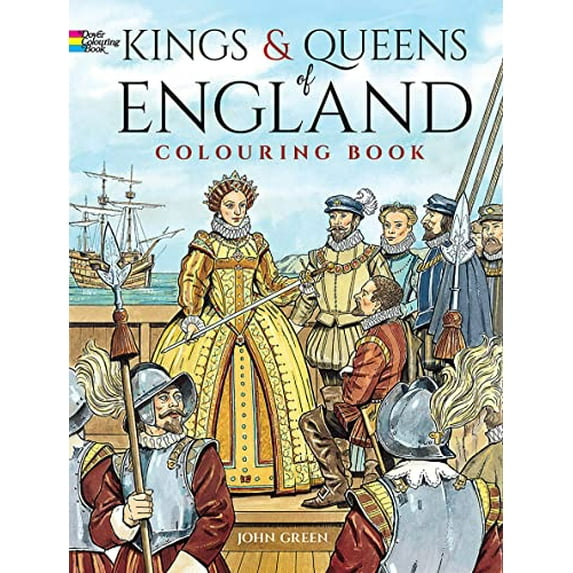Pre-Owned Kings and Queens of England Coloring Book (Paperback) 0486446662 9780486446660