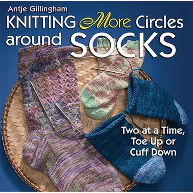 PreOwned Knitting More Circles Around Socks Two at a Time, Toe up or