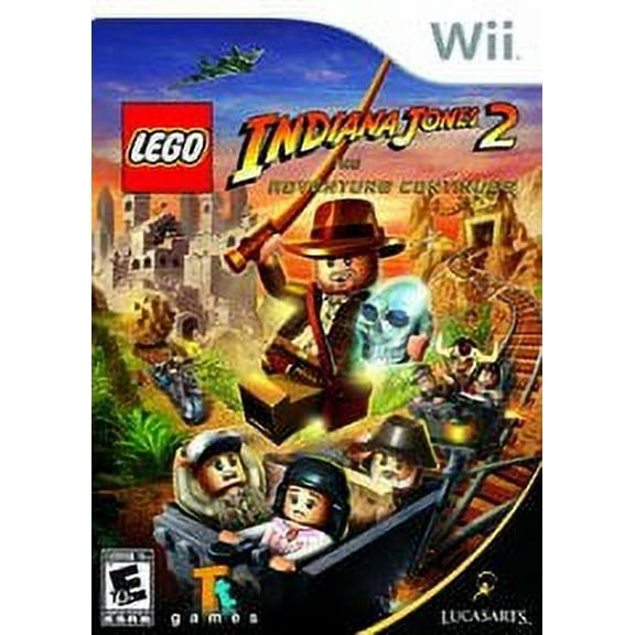 Restored LEGO Indiana Jones 2 The Adventure Continues - Nintendo Wii (Refurbished)