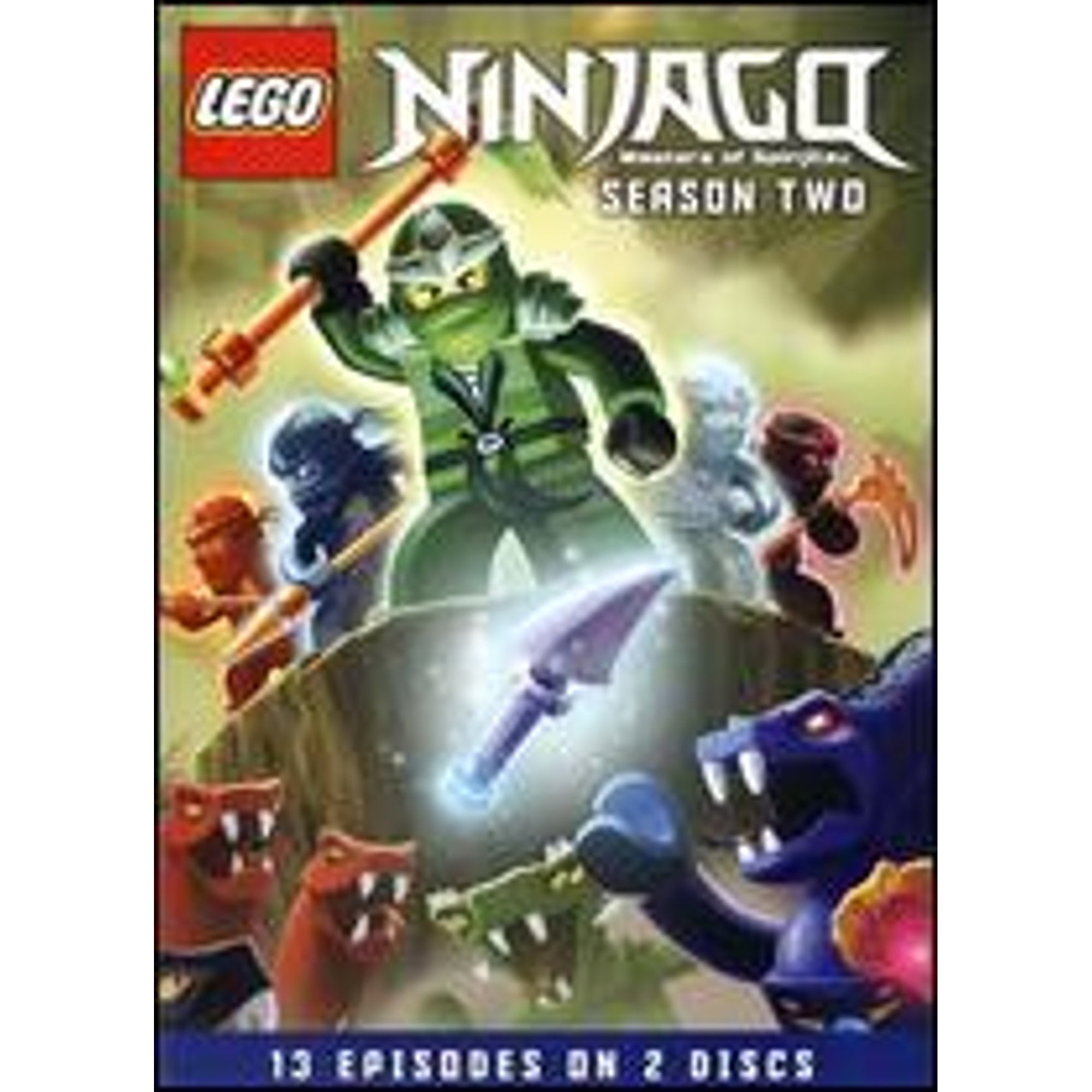 Pre Owned LEGO Ninjago Masters of Spinjitzu Season Two 2 Discs DVD 0883929288205 Walmart