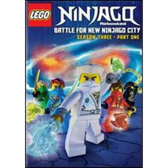 Pre-Owned LEGO Ninjago Rebooted: Battle for New Ninjago City - Season Three, Part One (DVD 0883929413959)