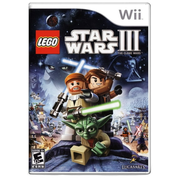 Pre-Owned LEGO Star Wars III The Clone Wars - Nintendo Wii