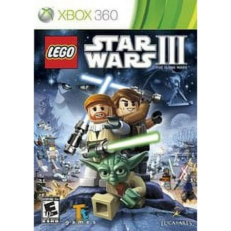 Restored LEGO Star Wars III The Clone Wars - Xbox 360 (Refurbished)