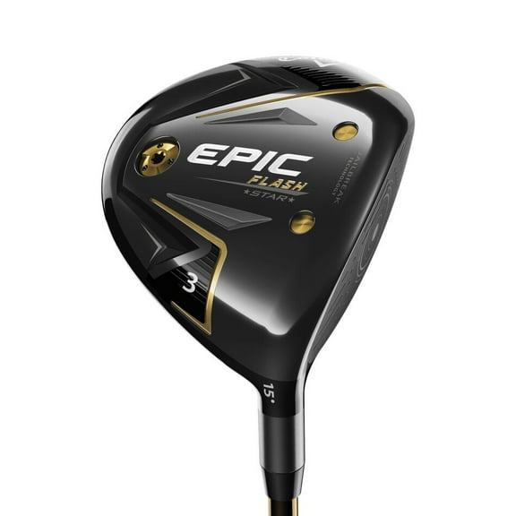Pre-Owned LH 2019 Epic Flash Star Mens Graphite Shaft Fairway Wood 15 UST Mamiya ATTAS Speed Series 40 FWY Graphite Regular