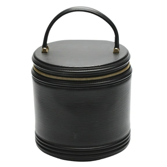 Pre-Owned LOUIS VUITTON Cannes Epi Noir M48032 Louis Vuitton Creel Black Handbag LV (Good)