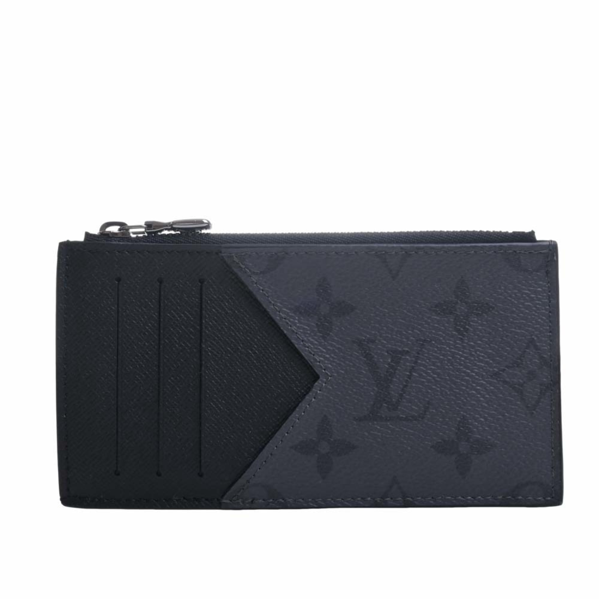 Pre-Owned LOUIS VUITTON Eclipse Reverse Coin Card Holder M69533 