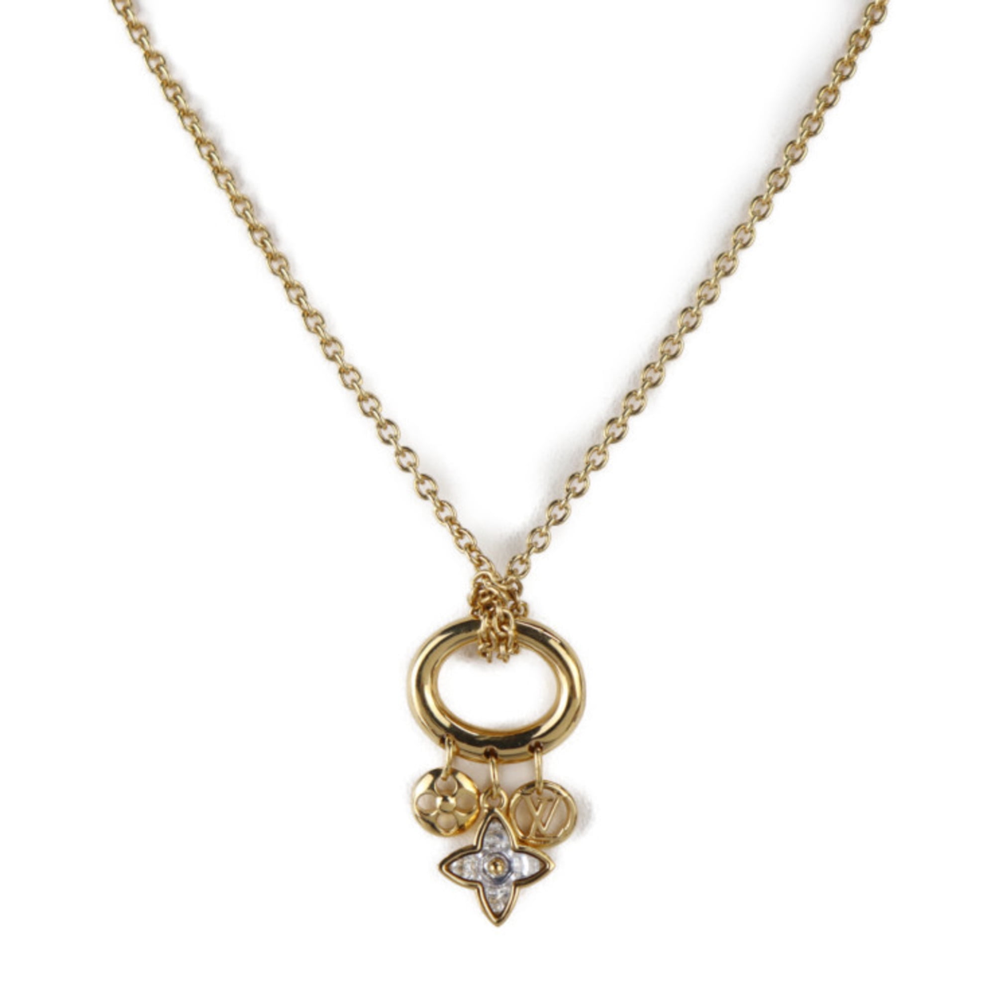 Shop Louis Vuitton Blooming strass necklace (M68374) by EclatCamellia |  BUYMA