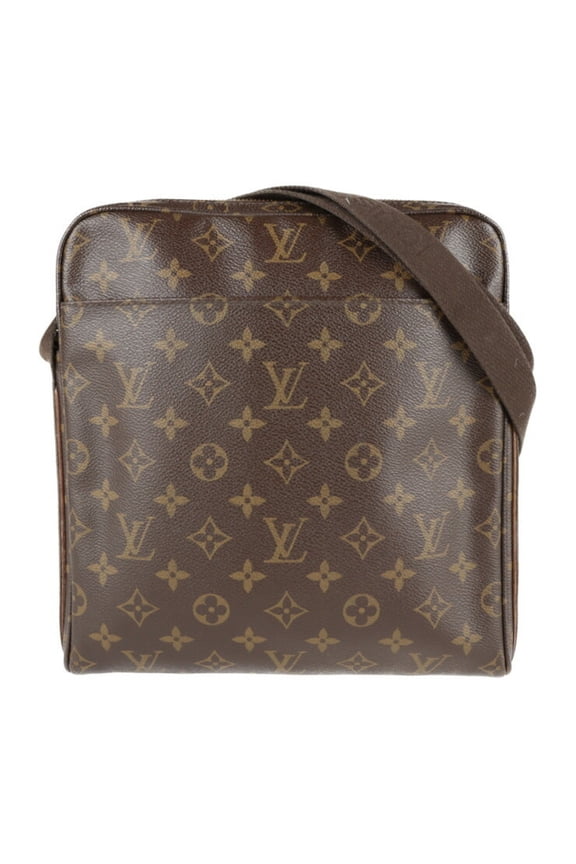 Pre-Owned LOUIS VUITTON Louis Vuitton Sac Ad Bosphore Shoulder Bag M97037 Monogram Canvas Leather Brown (Good)