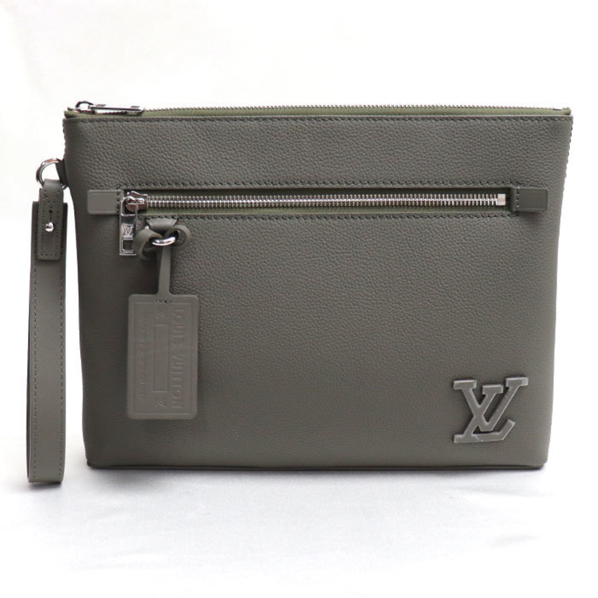Pre-Owned LOUIS VUITTON Louis Vuitton Takeoff Pouch Clutch Bag 
