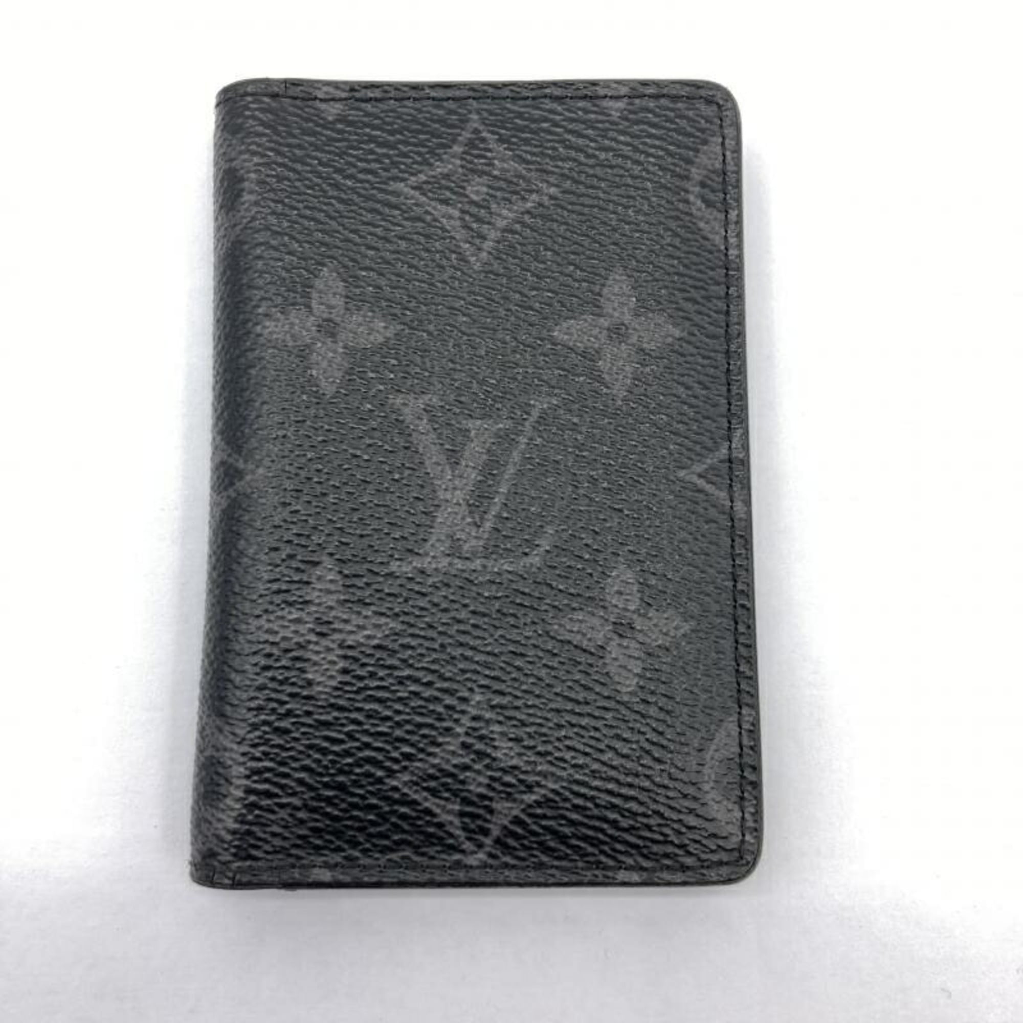 Pre-Owned LOUIS VUITTON Monogram Eclipse Organizer de Poche Card 