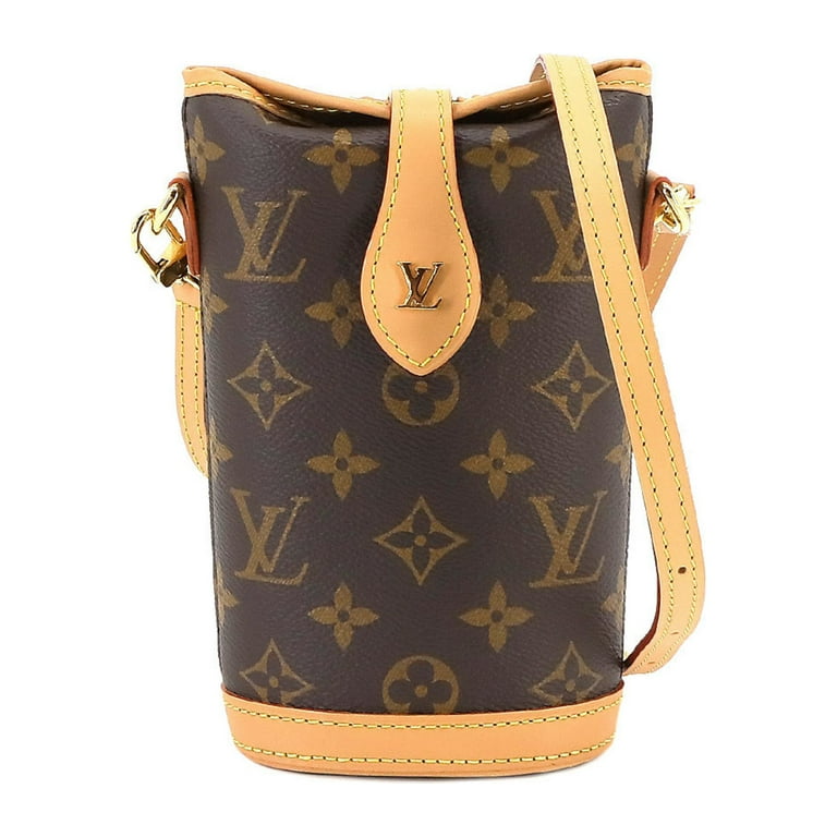 Pre-Owned LOUIS VUITTON Monogram Fold Me Pouch Shoulder Bag Brown  