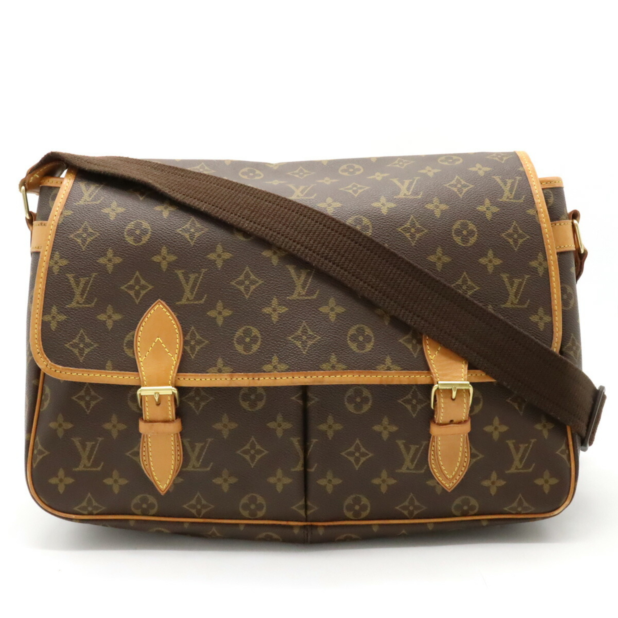 Pre-Owned LOUIS VUITTON Monogram Gibessière GM Shoulder Bag M42249 