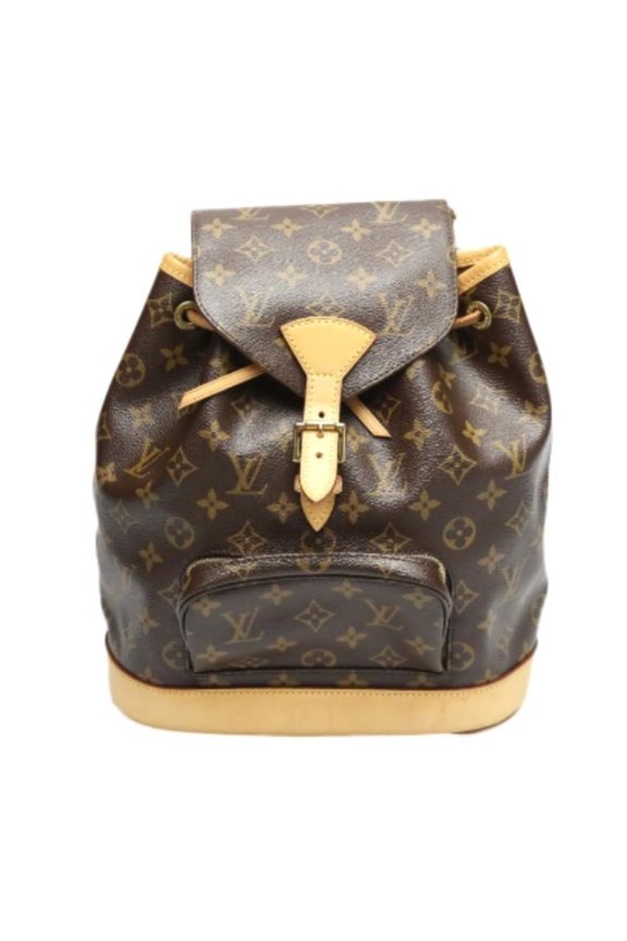Pre-Owned LOUIS VUITTON Rucksack Monogram Montsouris MM M51136 Louis Vuitton Brown Rucksack/Daypack LV (Good)