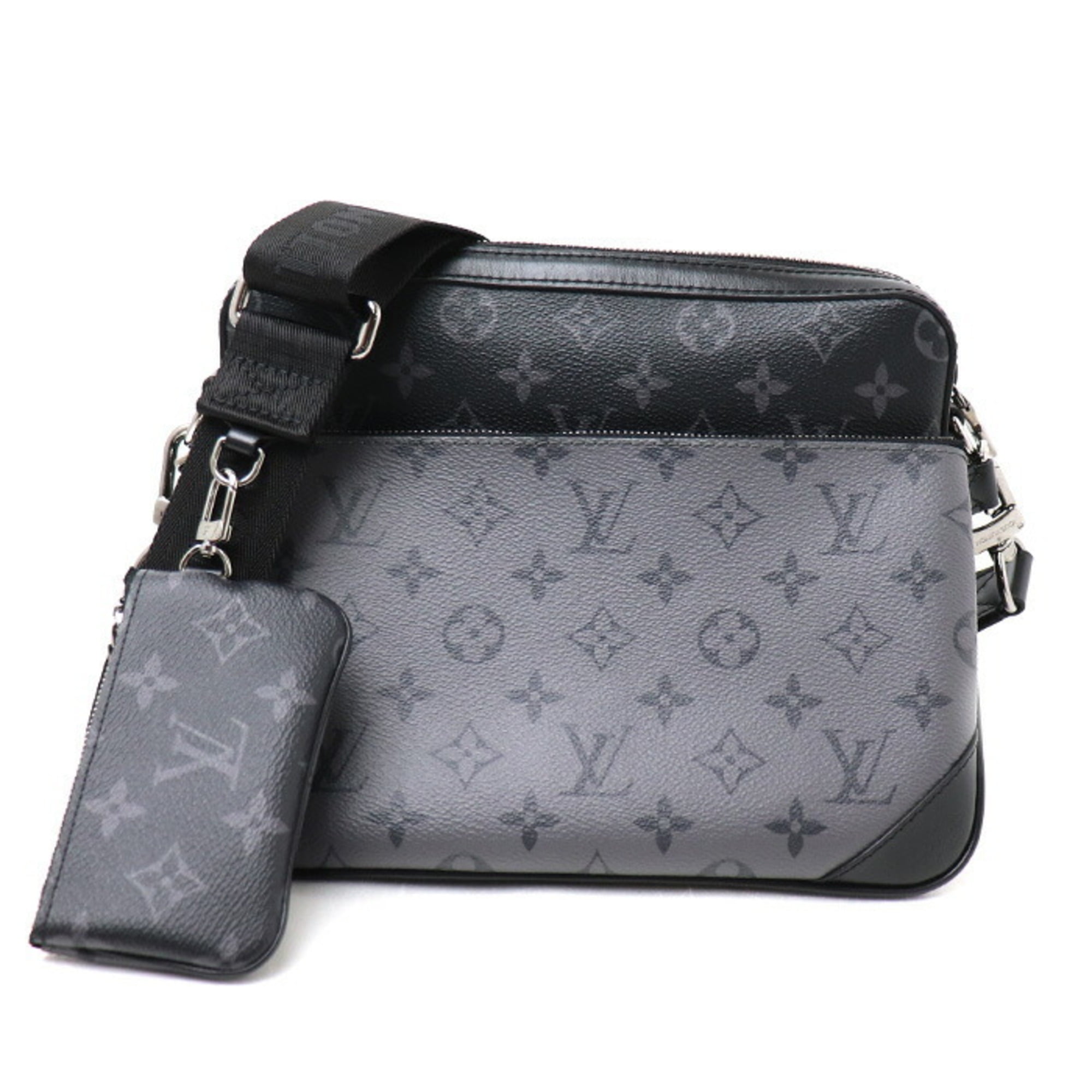 Pre-Owned LOUIS VUITTON Trio Messenger Shoulder Bag Eclipse M69443  