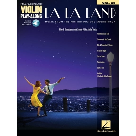 Pre-Owned La La Land: Violin Play-Along Volume 69 (Paperback) by Justin Hurwitz